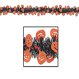 FR Metallic Pumpkin Garland 12'  
