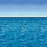 Ocean & Sky Backdrop 4'Tall x 30'Wide