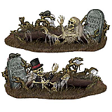 Doomed Groom & Buried Bride Props 33�" x 5' 3"
