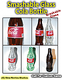 Vintage 1923 Style 8oz. Cola Bottle Smashable Prop