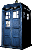 The Tardis - Doctor Who Cardboard Cutout Standup Prop