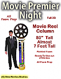 Movie Premier Night - Reel Foam Column Foam Prop