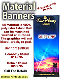  Material Professional Banner Props-Tall