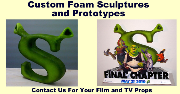 Custom Made Foam Props for Billboards and Signs