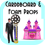 Photo Face Cardboard Cutout Props
