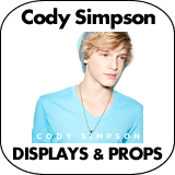 Cody Simpson Cardboard Cutout Standup Props