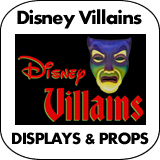 Disney Villains Cardboard Cutout Standup Props