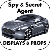 Spy & Secret Agent Cardboard Cutouts