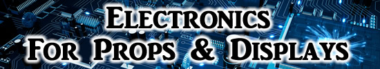 Electrons for props displays and Halloween decor