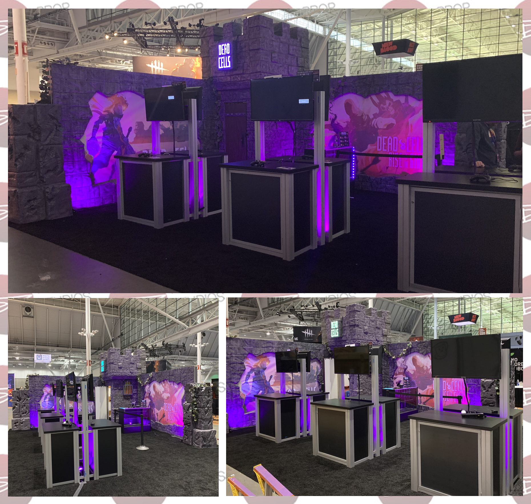 Dead Cells Castle for PAX East 2019 Tradeshow and Exhibit 