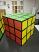 3D Cardboard Rubix Cube Prop