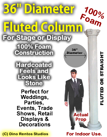 Foam Column Prop 36" Diameter