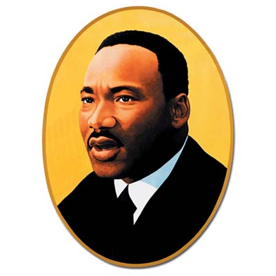 Martin Luther King Cutout 25