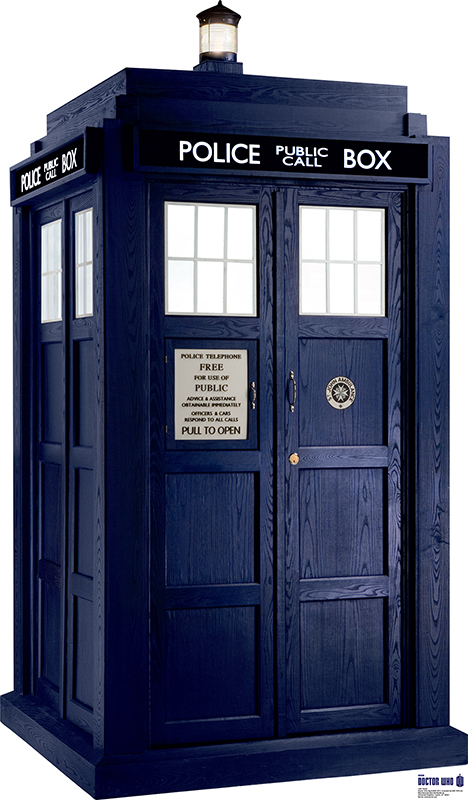 The Tardis Season 6 - Doctor Who Cardboard Cutout Standup Prop