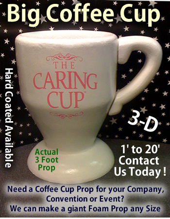 Custom Made Big Coffee Cup