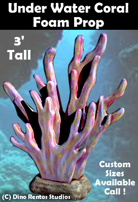 3D Coral Foam Prop