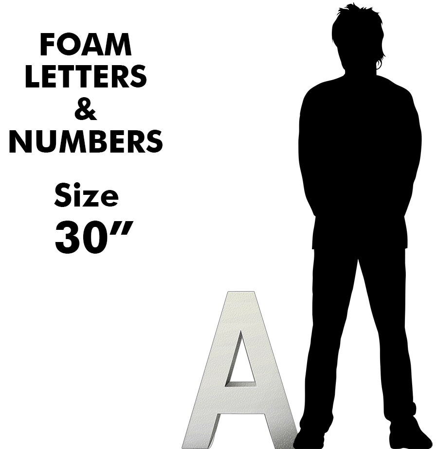 Letters & Numbers 30"