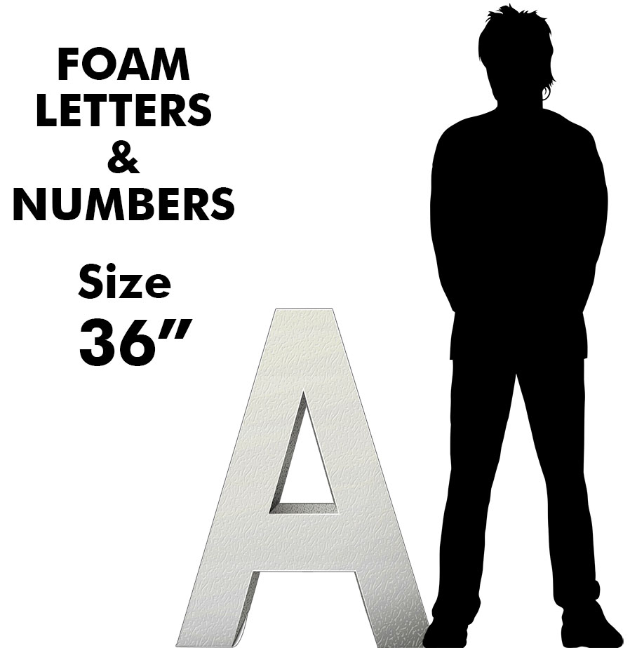 Letters & Numbers 36"