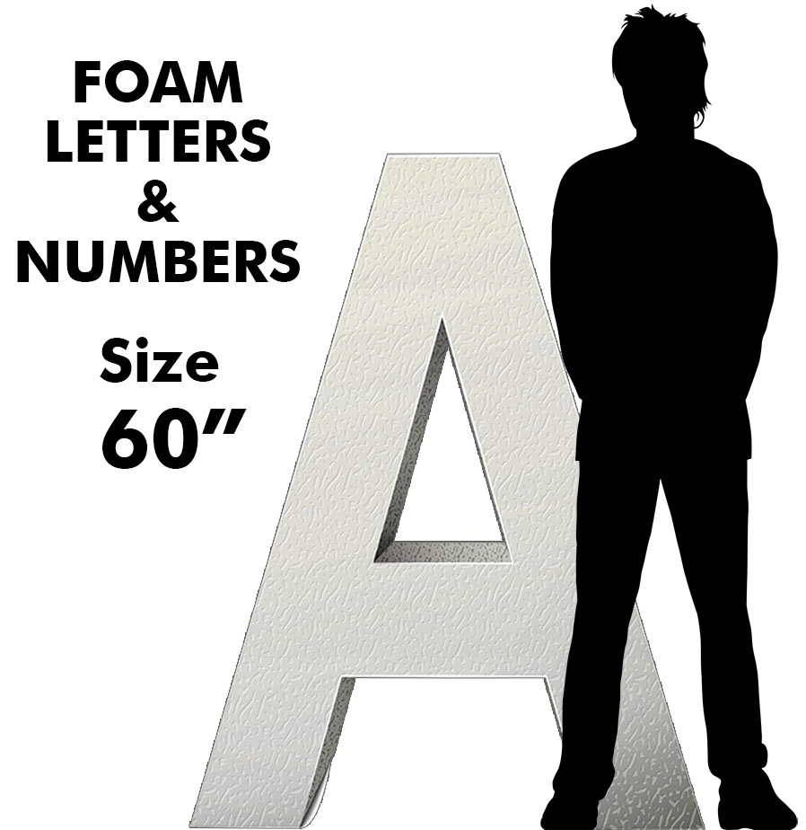 Cardboard Letters & Numbers