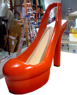 huge high heels
