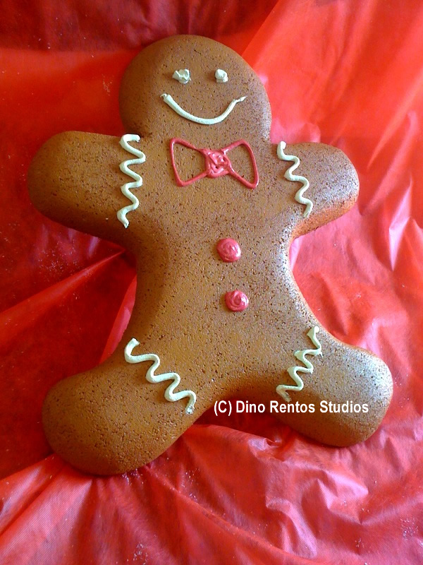 Giant Gingerbread Man Foam Prop - 24 Inches