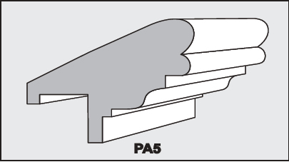 PA5 - Architectural Foam Shape - Parapets & Caps
