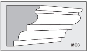 M03 - Architectural Foam Shape - Molding
