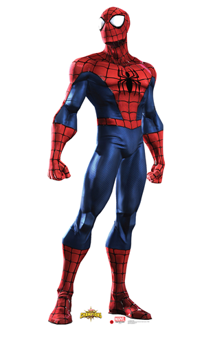 Spider-man Marvel Cardboard Cutout Standup Prop - Dino Rentos Studios, INC.