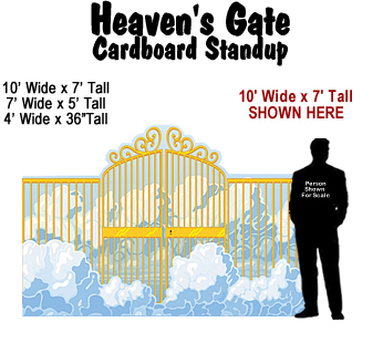 Heaven's Gate Cardboard Cutout Standup Prop