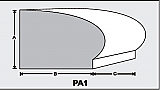 PA1 - Architectural Foam Shape - Parapets & Caps