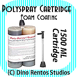 1500ml Polyspray Polyurea Cartridge - Foam Coating