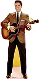 Elvis Brown Jacket - Elvis Cardboard Cutout Standup Prop
