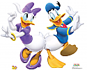 Donald Duck and Daisy Duck - Mickey Mouse Clubhouse Cardboard Cutout Standup Prop