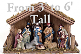 Full Nativity Scene Cardboard Cutout Standup Prop